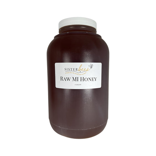 Sister Bees - 100% Wildflower Raw Michigan Honey - 1 Gallon by Sister Bees - Farm2Me - carro-6364847 - -