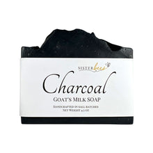 Load image into Gallery viewer, Sister Bees - Charcoal Goat's Milk Soap by Sister Bees - Farm2Me - carro-6365823 - -