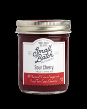 Load image into Gallery viewer, Small Batch Kitchen Sour Cherry Fruit Spread Jars - 12 jars x 8 oz