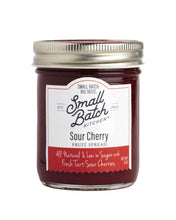 Load image into Gallery viewer, Small Batch Kitchen Sour Cherry Fruit Spread Jars - 6 jars x 8 oz