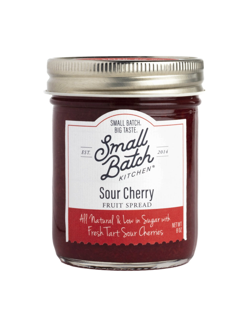 Small Batch Kitchen Sour Cherry Fruit Spread Jars - 6 jars x 8 oz