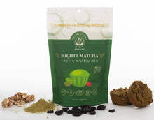 Load image into Gallery viewer, sol alchemy snacks - Mighty Matcha Cherry Muffin Mix - 12 x 7.4oz - Pantry | Delivery near me in ... Farm2Me #url#
