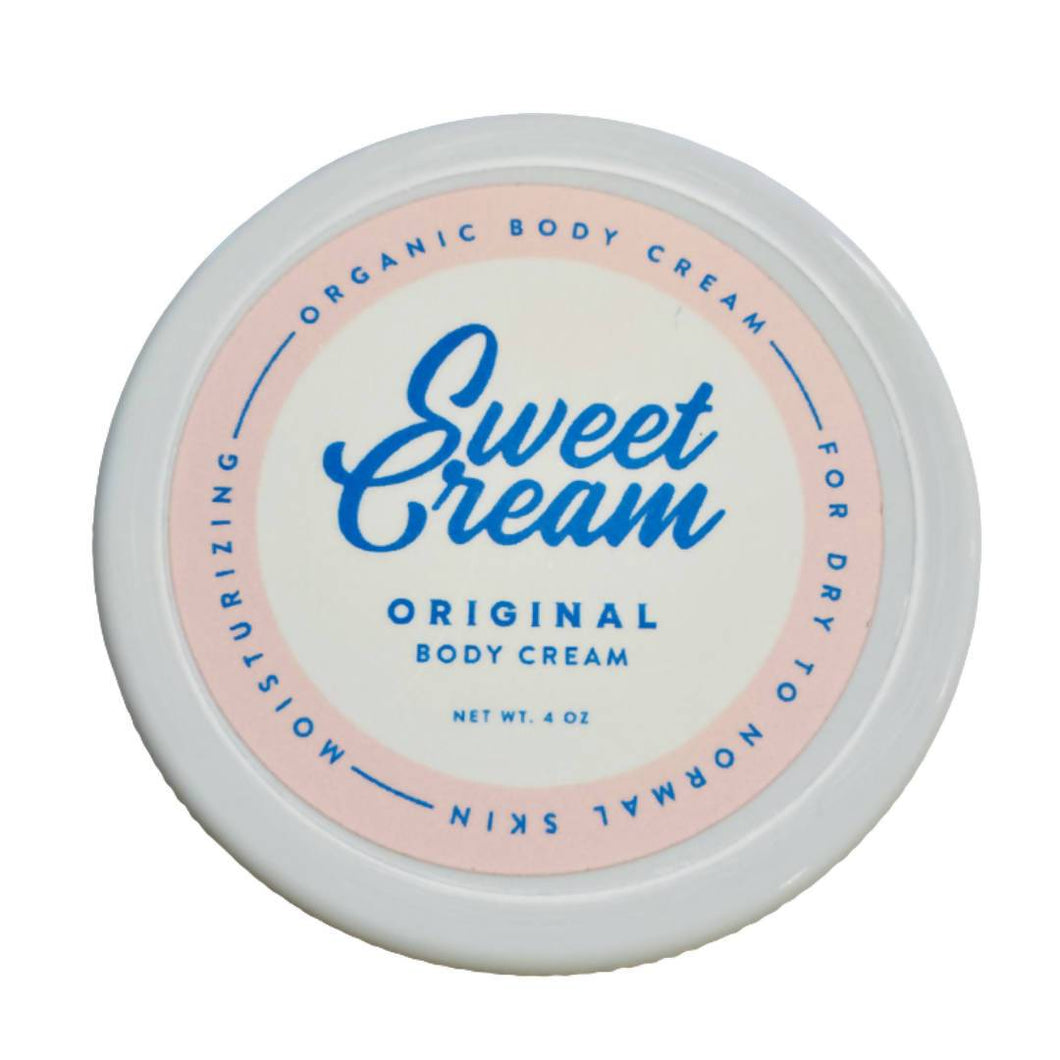 Sweet Cream Original Body Cream Jars - 2 jars x 4oz