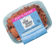 Load image into Gallery viewer, Farm2Me - Snacks - The Sourdough Project Shop - Beet & Thyme Sourdough Crackers Box - 12 boxes x 6oz - Beet & Thyme Sourdough Crackers Box - 12 boxes x 6oz - CBT6X12