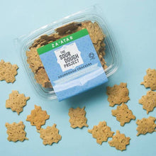Load image into Gallery viewer, Za'Atar Sourdough Crackers Box - 12 boxes x 6oz - The Sourdough Project | Farm2Me Wholesale