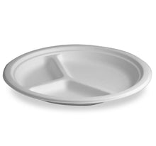 Load image into Gallery viewer, TheLotusGroup - Good For The Earth, Good For Us - 9” Round 3-Compartment Fiber Plate, 500-Count Case by TheLotusGroup - Good For The Earth, Good For Us - | Delivery near me in ... Farm2Me #url#
