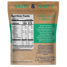 Load image into Gallery viewer, Tuscan Salami Crisps Bags 12 x 2.0oz