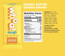Load image into Gallery viewer, Whoa Dough Peanut Butter Cookie Dough Bars - 10 x 1.6oz
