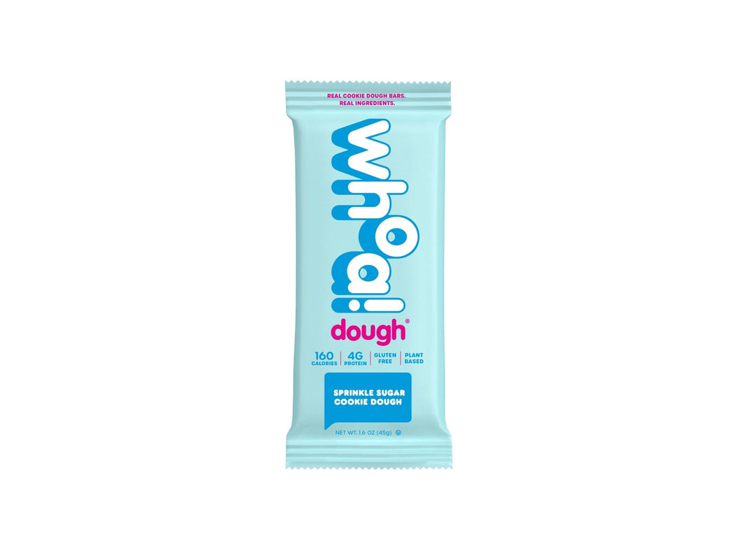 Whoa Dough Sprinkle Sugar Cookie Dough Bar - 10 x 1.6oz