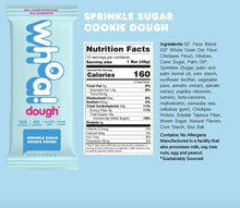 Load image into Gallery viewer, Whoa Dough Sprinkle Sugar Cookie Dough Bar - 10 x 1.6oz