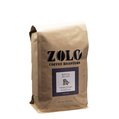 Zolo Coffee Roasters - Bocca Del Lupo Coffee Beans (Dark Roast) Bags - 2 LB - Beverage | Delivery near me in ... Farm2Me