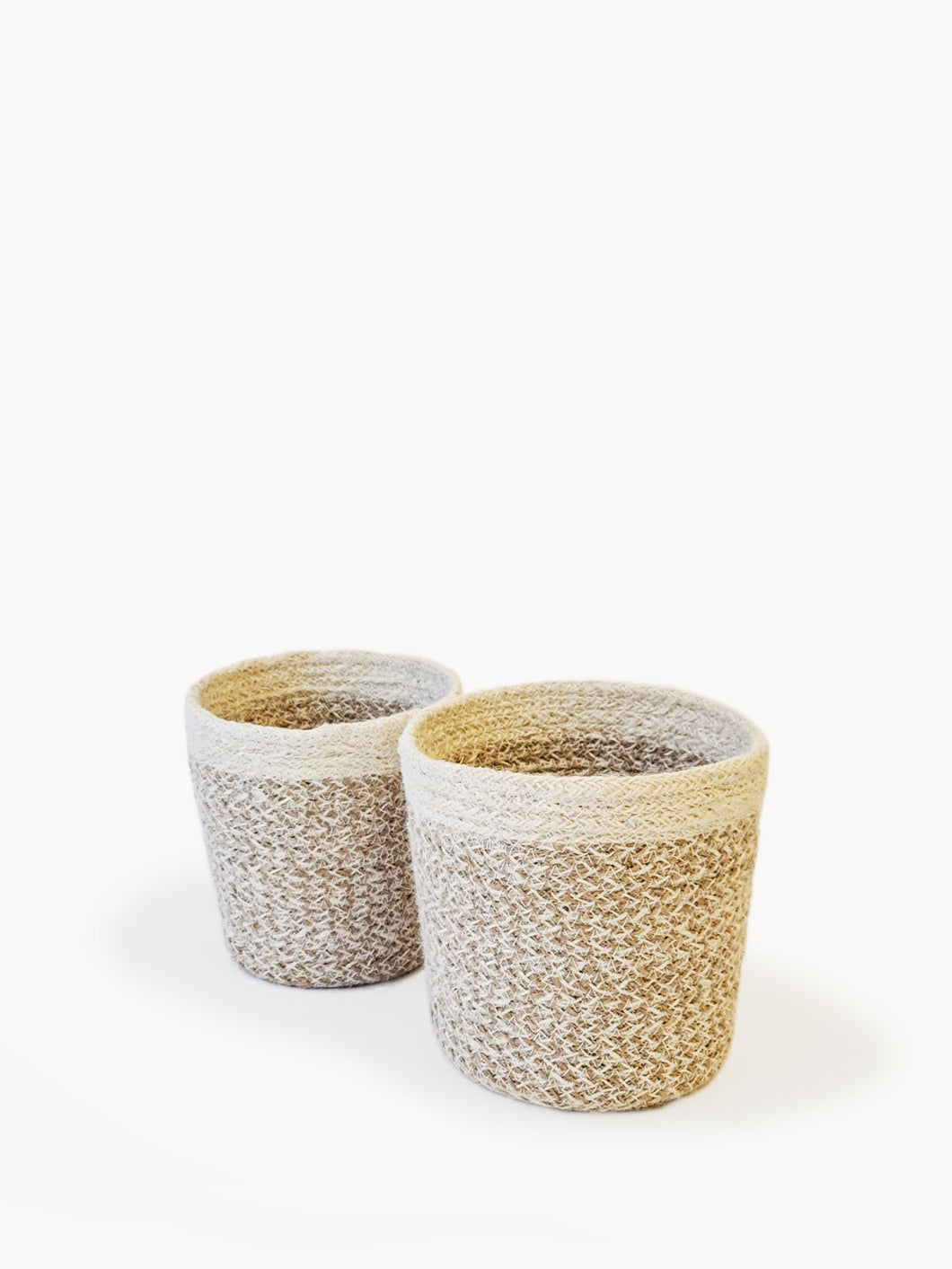 KORISSA Agora Plant Basket - White