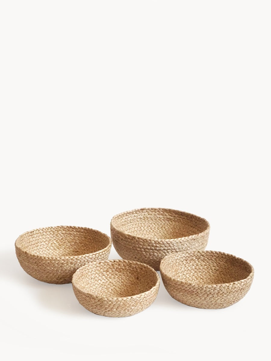 KORISSA Kata Candy Bowl - Natural (Set of 4)