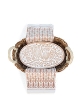 Load image into Gallery viewer, KORISSA Bread Warmer &amp; Basket Gift Set with Tea Towel - Owl Oval
