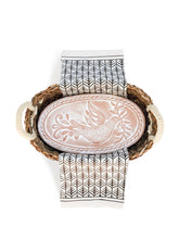 Load image into Gallery viewer, KORISSA Bread Warmer &amp; Basket Gift Set with Tea Towel - Bird Oval
