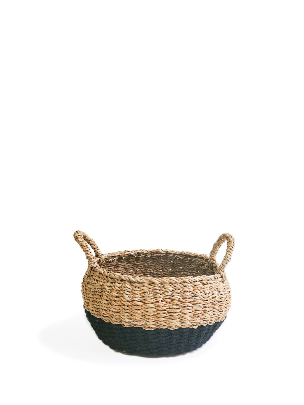 KORISSA Ula Floor Basket - Black