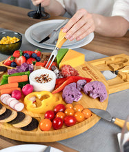 Load image into Gallery viewer, Royal Craft Wood Round Cheese Board
