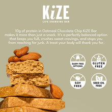 Load image into Gallery viewer, Kize Almond Butter Bar - 10 Bars x 1.5 oz case
