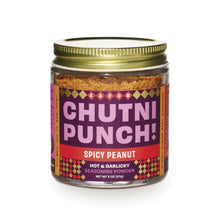 Load image into Gallery viewer, Chutni Punch Spicy Peanut Jar - 12 jars x 2 oz case
