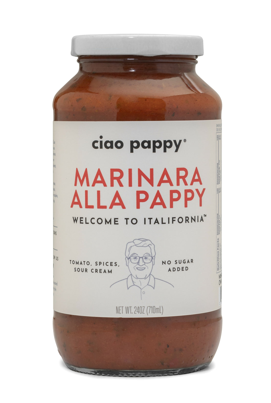 Ciao Pappy Marinara alla Pappy bottle - 12 bottles case