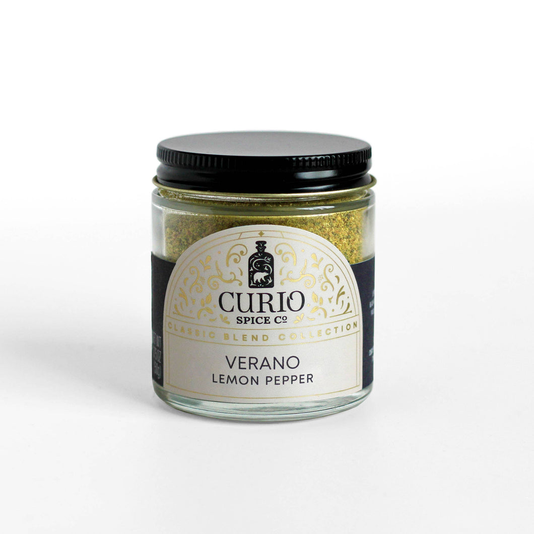 Curio Verano Lemon Pepper - 6 Pack Case