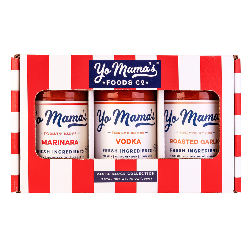 Saucy Pasta Sauce Gift Set by Yo Mama's Foods