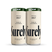 Load image into Gallery viewer, Surely Non-Alcoholic Brut Can 4-Pack
