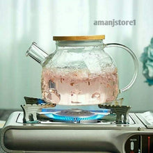 Load image into Gallery viewer, Wilmax Porcelain Thermo Glass Teapot 32 Fl Oz | High temperature and shock resistant

