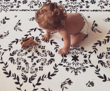 Load image into Gallery viewer, Shwally - For Home and Play August Rose White Playmat
