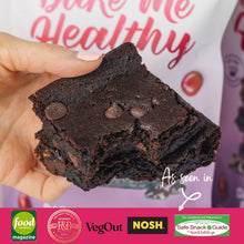 Load image into Gallery viewer, Bake Me Healthy Dark Chocolate Fudgy Brownie Plant-Based Baking Mix
