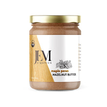 Load image into Gallery viewer, JEM Organics Maple Pecan Hazelnut Butter - Large 6 pack
