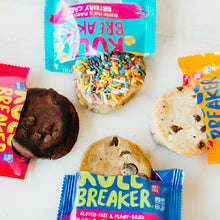 Load image into Gallery viewer, Rule Breakers Singles Flavor Sampler by Rule Breaker Snacks - 4 Packs
