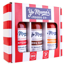Load image into Gallery viewer, Grilling Keto Condiment Gift Set by Yo Mama&#39;s Foods
