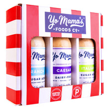 Load image into Gallery viewer, Low Carb Dressing Gift Set by Yo Mama&#39;s Foods

