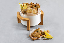 Load image into Gallery viewer, Wilmax Porcelain Bamboo Bowl &amp; Plate Stand 10.5&quot; inch X 4.5&quot; inch | 27 X 11.5 Cm
