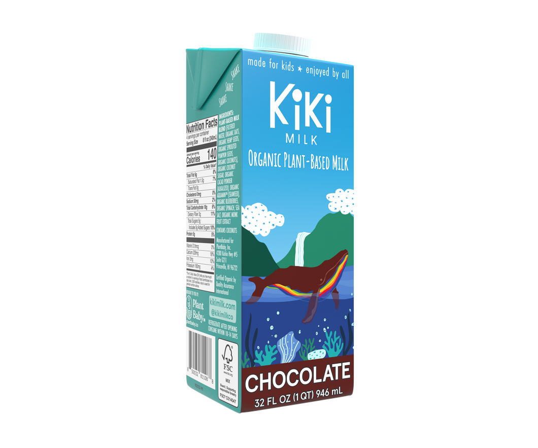 Chocolate Kiki Milk • 32 fl oz • Pack of 6 by Kiki Milk