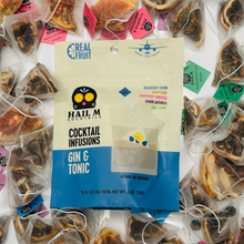 Load image into Gallery viewer, Gin &amp; Tonic Infusion Kit – Sugar Free Travel Cocktail Tea Bags
