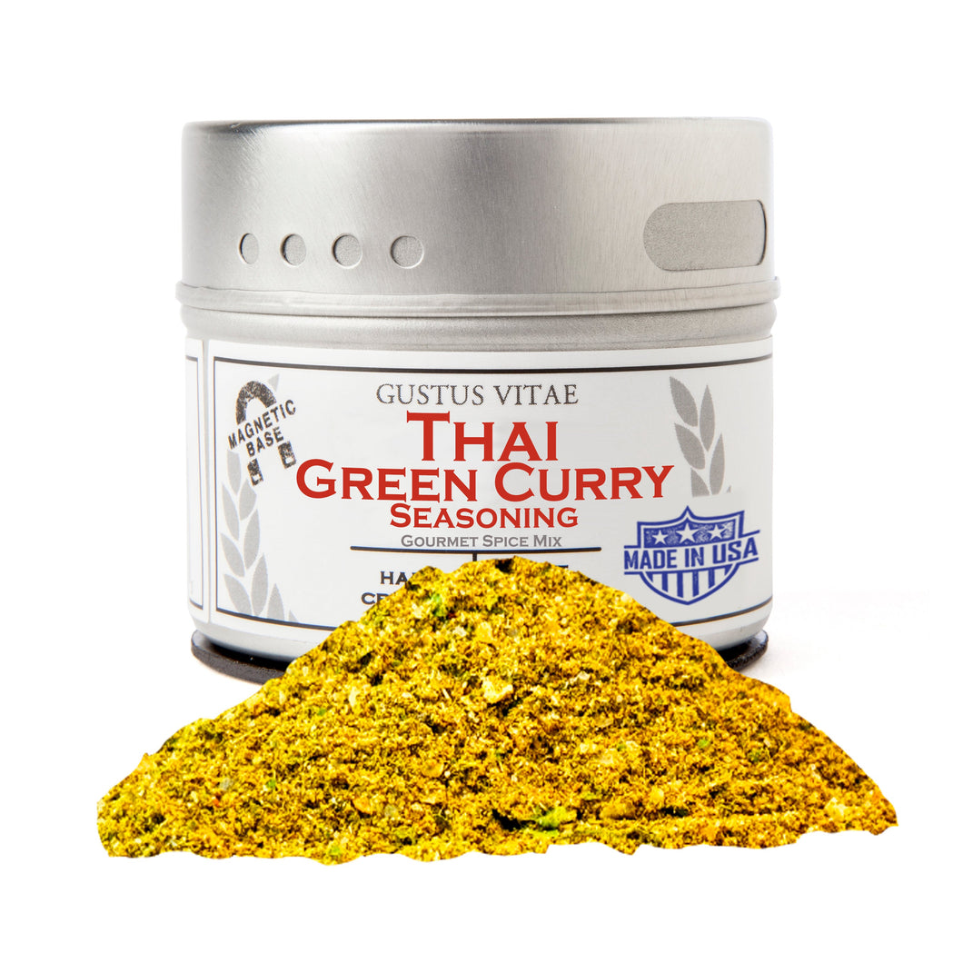 Gustus Vitae Thai Green Curry Seasoning - 4 Jars case