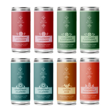 Load image into Gallery viewer, Root Elixirs Variety Pack | Root Elixirs Sparkling Premium Cocktail Mixers- 8 Cans 7.5oz
