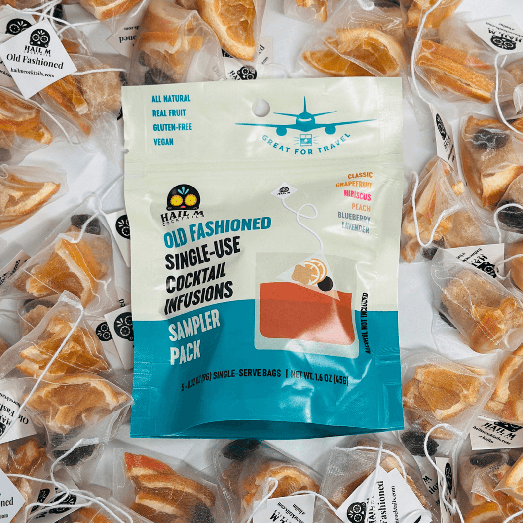 Old Fashioned Sampler Pack – Travel Cocktail Infusion Gift Set