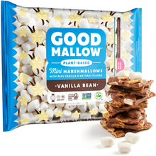 Load image into Gallery viewer, Good Mallow Mini Vegan Marshmallows Bag - Kosher , Pareve, Dairy Free &amp; Gluten Free - 8 oz bag
