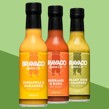 Load image into Gallery viewer, 3-PACK HOT SAUCE SET
