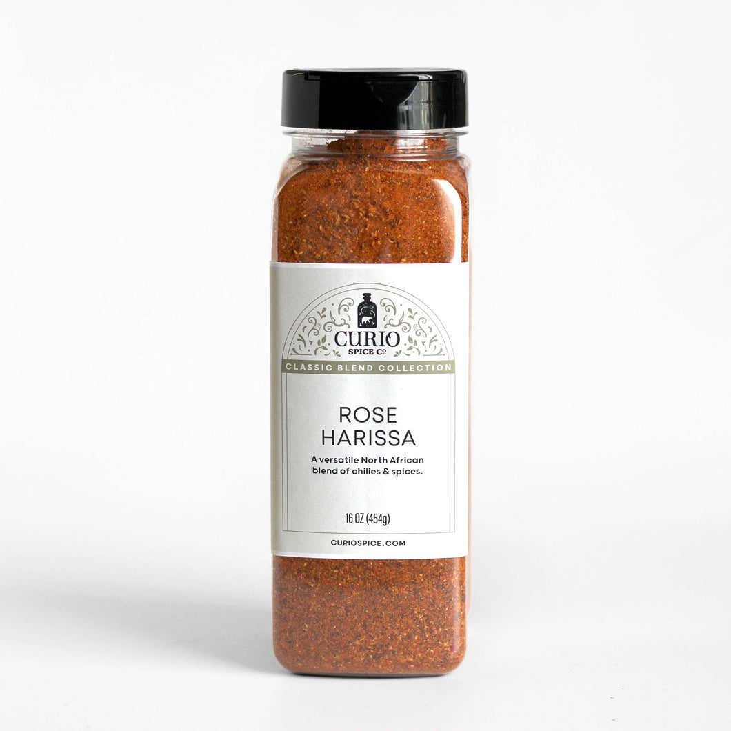 Curio Rose Harissa Bulk Jar (16 oz) - 6 Pack Case