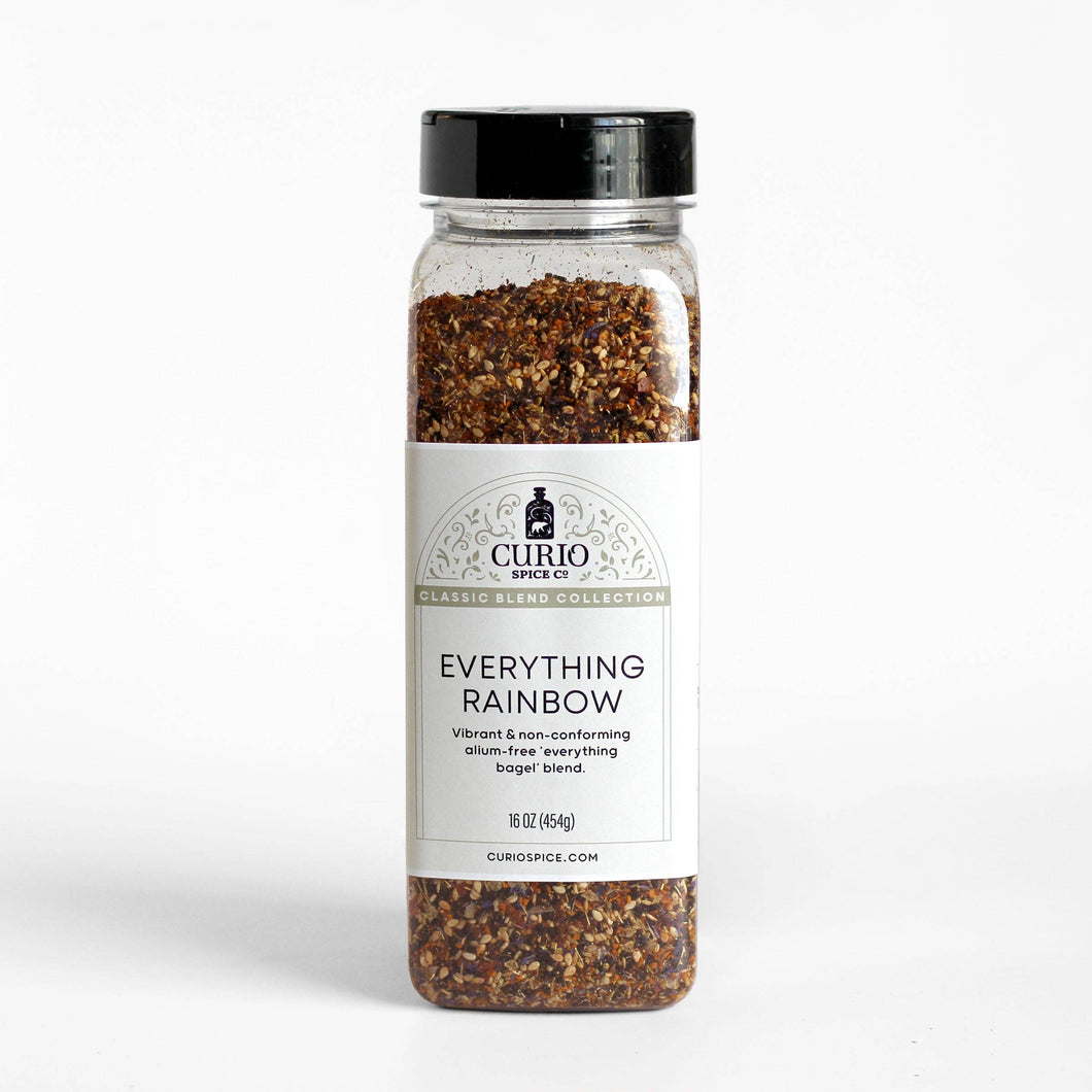 Curio Everything Rainbow Bulk Jar (16 oz) - 6 Pack Case