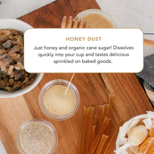 Load image into Gallery viewer, Plum Deluxe Tea Honey Dust (Cane Sugar - Raw Honey)
