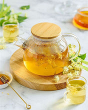 Load image into Gallery viewer, Wilmax Porcelain Thermo Glass Teapot 32 Fl Oz | High temperature and shock resistant
