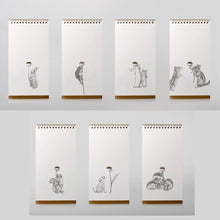 Load image into Gallery viewer, Bumble Plants Flip Table Vase - 7 Furry Friends
