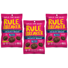 Load image into Gallery viewer, Rule Breakers Chocolate Brownie Bites - 3 Packs
