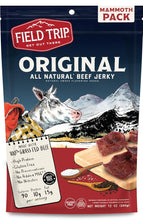 Load image into Gallery viewer, Field Trip Original Beef Jerky 12.0 oz bag - 6 bags x 12oz case
