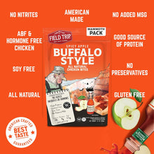 Load image into Gallery viewer, Field Trip Buffalo Style Chicken Bites 12oz Bag - 6 bags x 12 oz case
